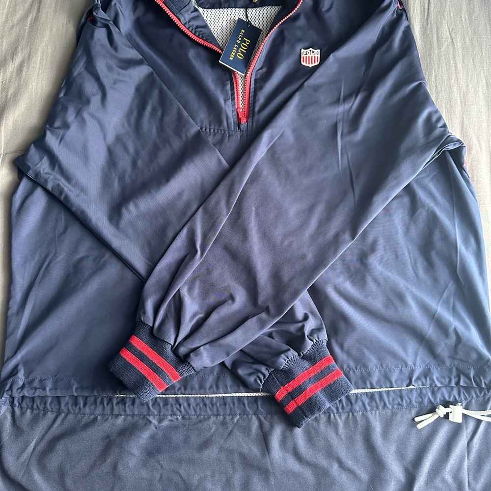 Polo Ralph Lauren Quarter-Zip Pull Over Rowing Collection Mens. Retail Price
500